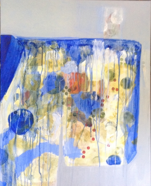 Blue Kimono by Carol Dickerson